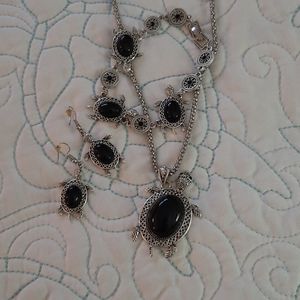 Turtle jewelry set